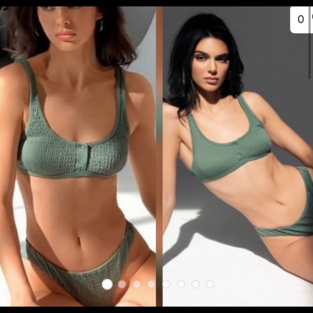 Never been worn Kendall + Kylie hot pink bikini